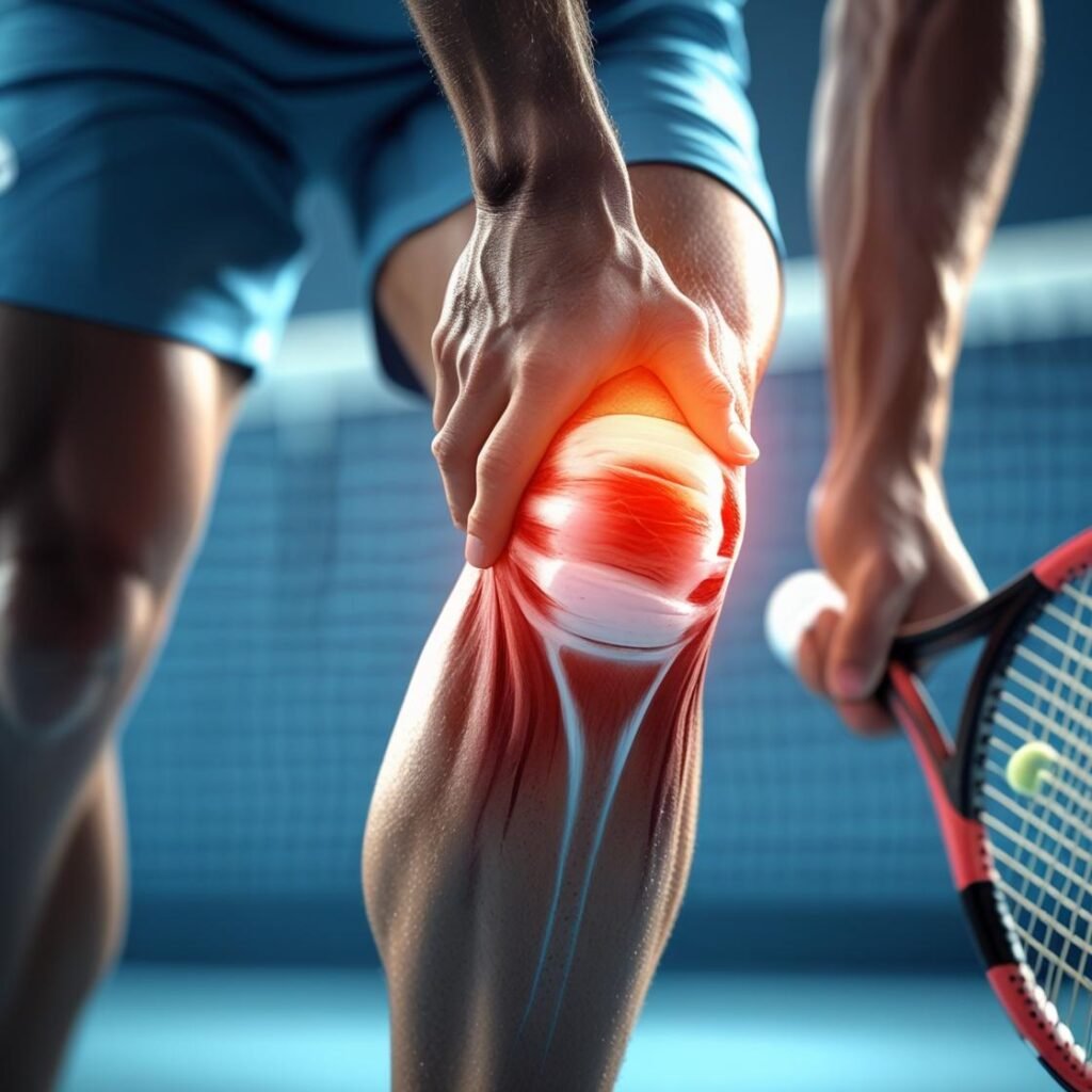 Knee Pain in Tennis Players